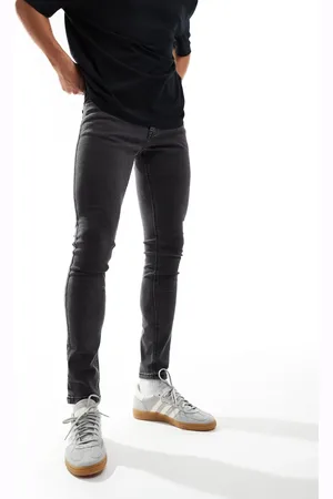 COLLUSION Mid rise skinny jean in washed