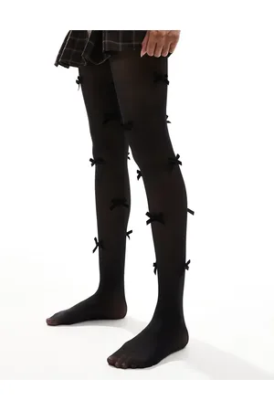 petit moments Bow detail tights in