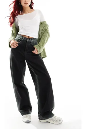 COLLUSION X002 baggy jeans with seam tint