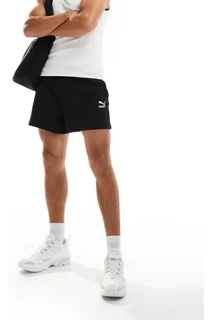 PUMA Classics ribbed shorts in
