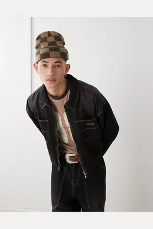 COLLUSION Zip through denim jacket in co-ord