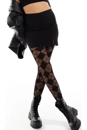 ASOS Argyle check tights in