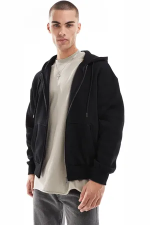 Bershka Washed zip through hoodie tracksuit in