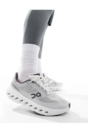 On Running ON Cloudsurfer Next running trainers in grey and