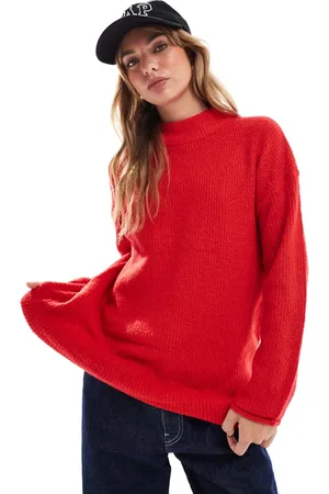 Brave Soul Knitted high neck jumper in