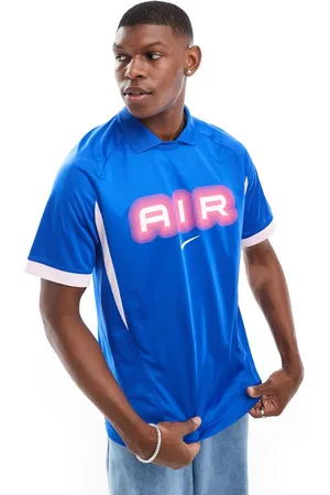 Nike Swoosh Air football jersey in and pink