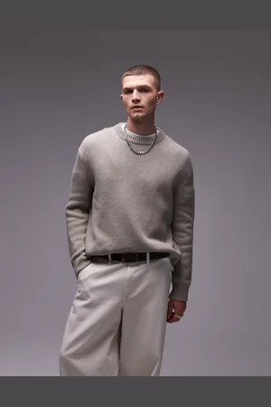 ARKET Wool blend oversized jumper in beige