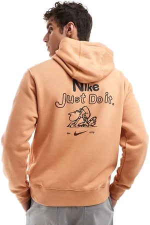 Nike Club graphic graphic hoodie in