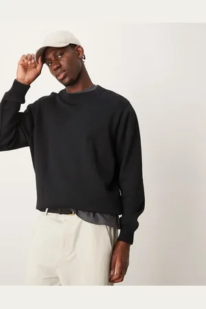 Abercrombie & Fitch Premium sweatshirt in with puff icon logo