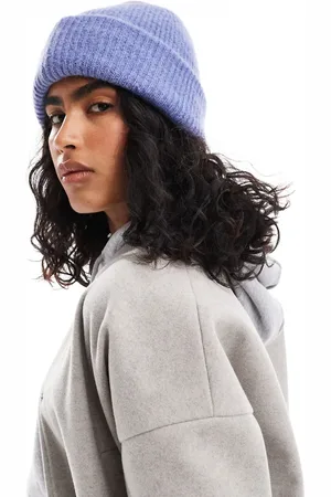 ASOS Chunky double roll beanie in
