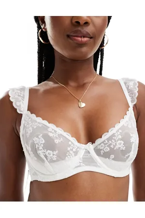 Cotton On Cotton On layla lace demi contour bra in french vanilla