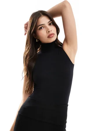 Commando Ballet mockneck sleeveless bodysuit in