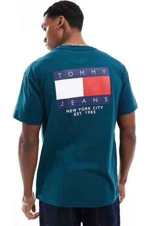 Tommy Hilfiger Flag logo back print t-shirt in