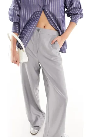 ASOS ASOS DESIGN Tall tailored relaxed straight leg trousers in