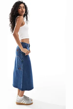 Santa Cruz Classic carpenter midi skirt in