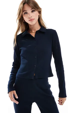 ASOS Polo cardigan in rib