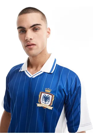 Hollister Sport top with collar in stripe