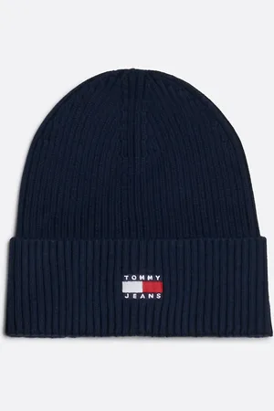 Tommy Hilfiger Heritage Badge Rib-Knit Beanie in