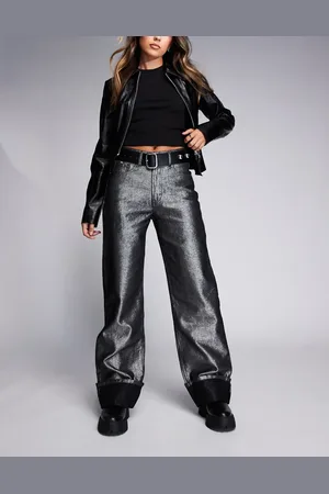 HUGO BOSS Gealana wide leg denim jeans in