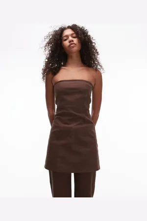 Résumé Resume Y2K bandeau mini dress in bengaline co-ord