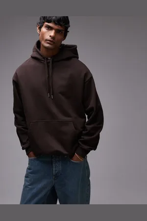 ARKET Relaxed terry hoodie in dark