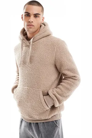 Brave Soul Borg hoodie in stone