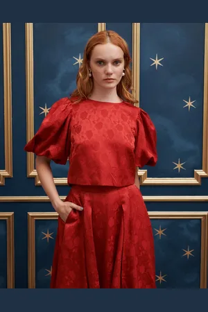 Sister Jane Jacquard top co-ord in