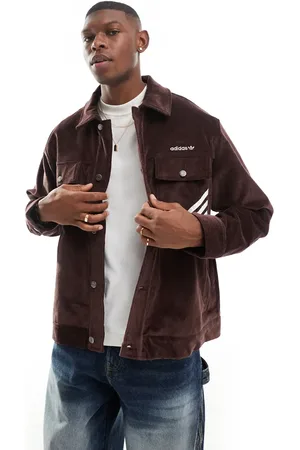 adidas Cord jacket in shadow