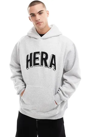 HERA Mens 365 oversized hoodie in marl