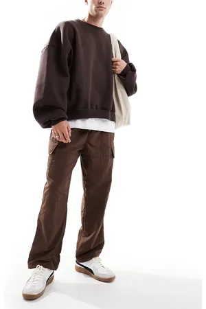 PUMA Classics cargo trousers in espresso