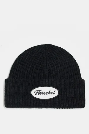 Herschel Badge logo beanie in