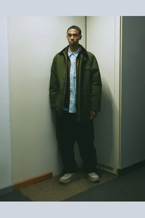 Carhartt Clarton parka jacket in khaki