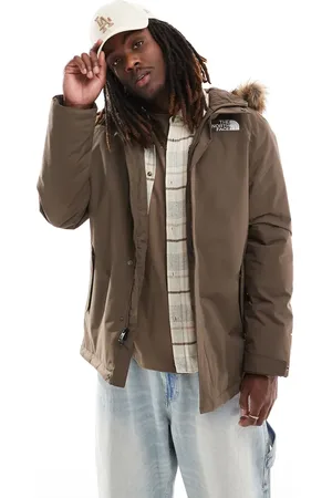 The North Face Zaneck faux fur hooded parka in