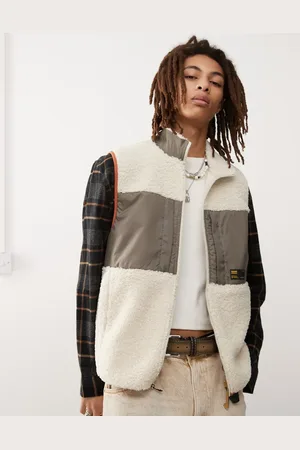 Vans Trevor sherpa gilet in oatmeal