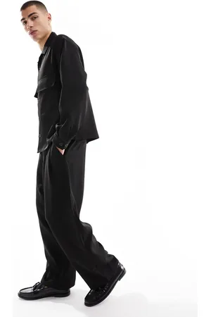 Bershka Premium co-ord smart trousers in