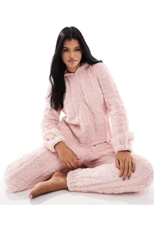 Loungeable Teddy cut sherpa all in one in