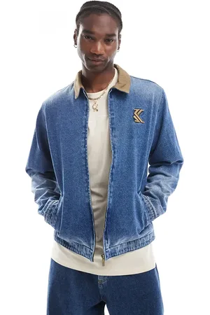 Karl Kani Washed denim jacket in