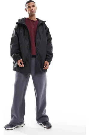 Bershka Nylon tech raincoat in