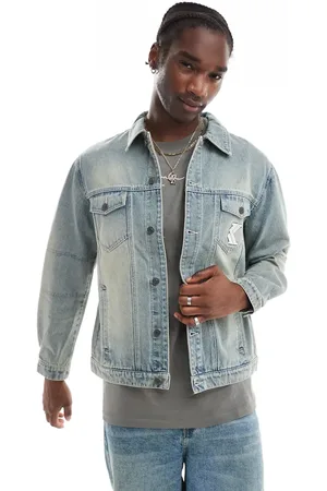 Karl Kani Padded denim jacket in