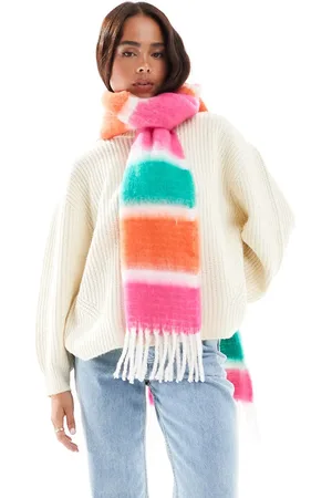 ASOS Scarf with colour stripe design