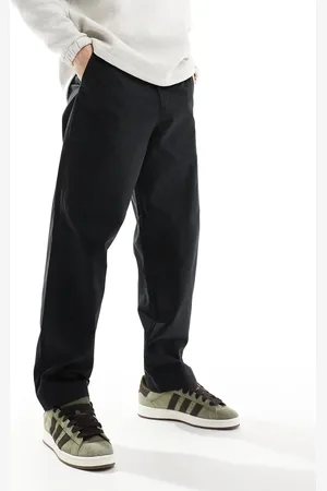 Fred Perry Straight leg twill trousers in