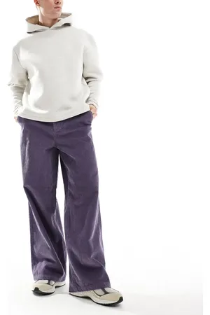 ASOS Super baggy cord trousers in