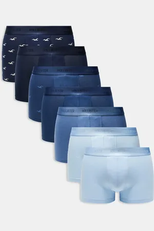Hollister 7 pack pattern basic classic trunks in multi