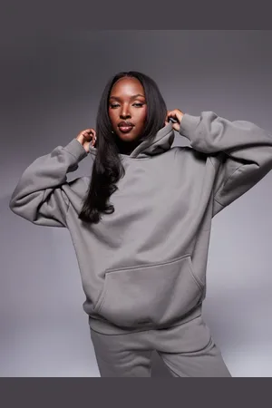 South Beach Oversized hoodie in khaki