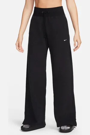 Nike Phoenix fleece wide leg joggers in