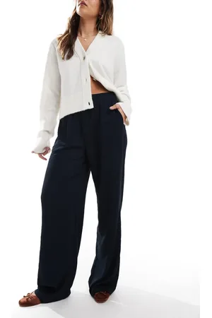 ONLY Wide leg textured trouser in