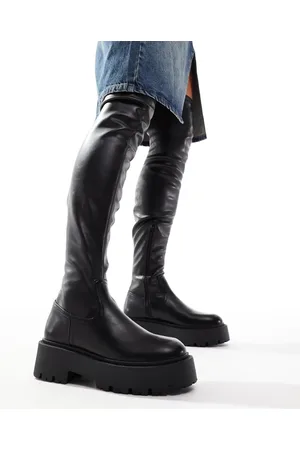 ASOS Kristen chunky over the knee boot in