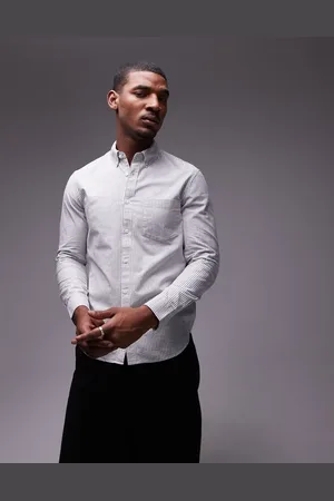 ARKET Oxford shirt in pinstripe