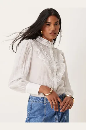JDY Front detail shirt in