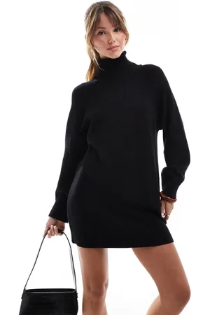 Cotton On Cotton On rollneck knitted mini dress in